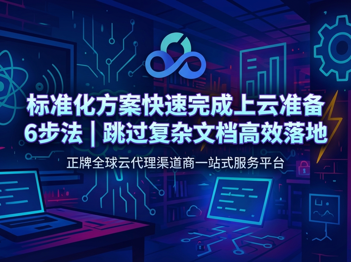 不想研究复杂文档？用标准化方案快速完成上云准备【高效落地指南 6 步】